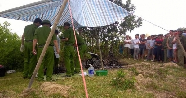 Thanh Hóa: Phát hiện phụ nữ bị thiêu cháy ngoài ruộng