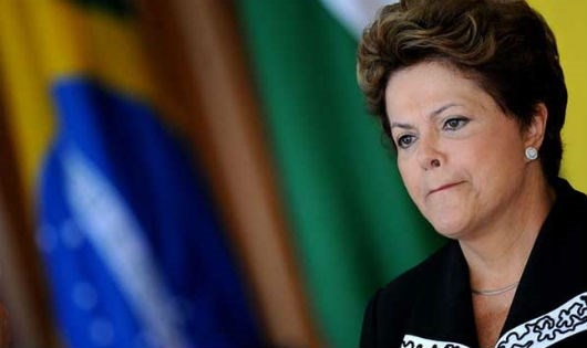 B&agrave; Dilma Rousseff.