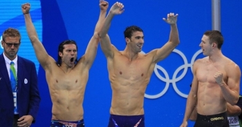 Michael Phelps giành HCV Olympic thứ 23