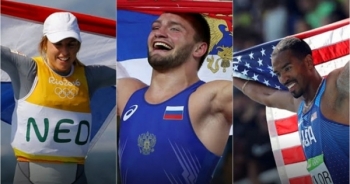 Bảng tổng sắp huy chương Olympic 2016 ngày 18/8: Đoàn Thể thao Mỹ gia tăng khoảng cách với Top 2