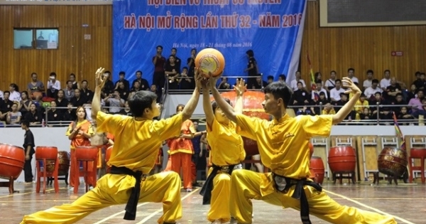 Hội diễn võ thuật cổ truyền lần thứ 32 đã chính thức khai mạc