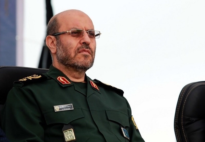 Bộ trưởng Quốc ph&ograve;ng Iran Chuẩn tướng Hossein Dehqan. ẢnhTasnimnews.