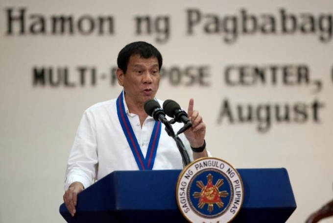 Tổng thống Philippines tức giận với y&ecirc;u cầu từ Li&ecirc;n Hợp Quốc. (Ảnh: Reuters)