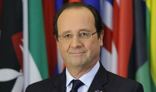 Tổng thống Ph&aacute;p Francois Hollande.