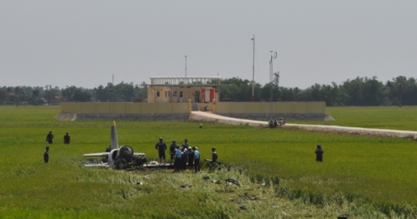 Máy bay quân sự rơi tại Phú Yên, một chiến sĩ hy sinh