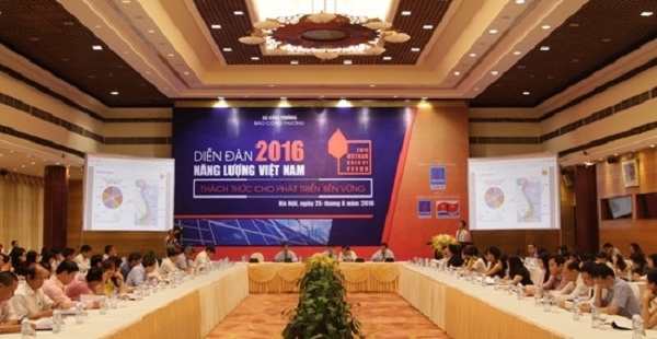 To&agrave;n cảnh hội nghị của diễn đ&agrave;n năng lượng Việt Nam 2016.