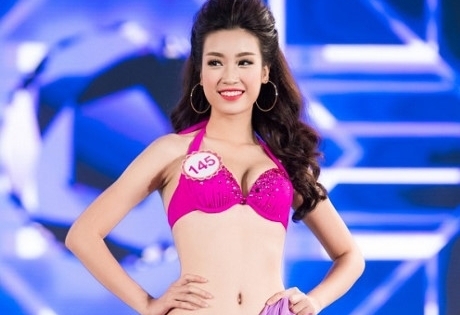 Cận cảnh đường cong nóng bỏng của tân Hoa hậu Việt Nam Đỗ Mỹ Linh