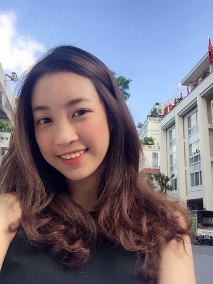 Nhan sắc đời thường của t&acirc;n Hoa hậu Việt Nam 2016 Đỗ Mỹ Linh (Ảnh: Facebook).