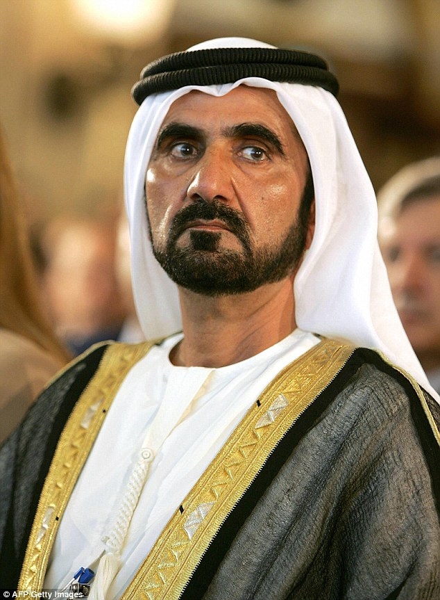 Quốc vương Dubai, Sheikh Mohammed bin Rashid al-Maktoum, 67 tuổi đồng thời l&agrave; Thủ tướng v&agrave; Ph&oacute; Tổng thống C&aacute;c Tiểu Vương quốc Ả rập Thống nhất. (Ảnh: AFP)