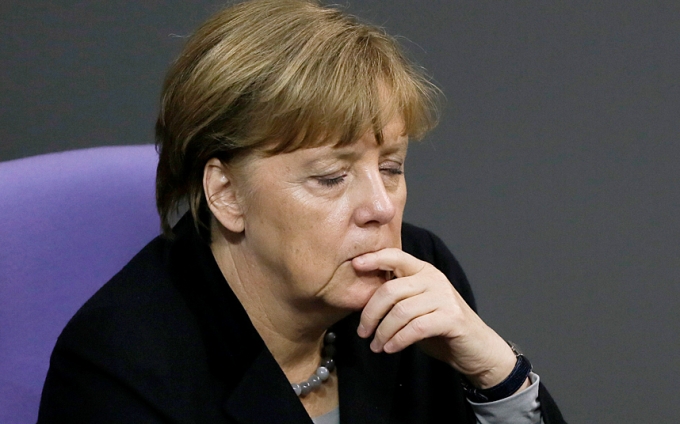 Thủ tướng Đức Angela Merkel. (Ảnh: Telegraph)