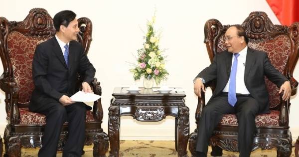 Thủ tướng Nguyễn Xuân Phúc tiếp lãnh đạo một số tập đoàn Trung Quốc