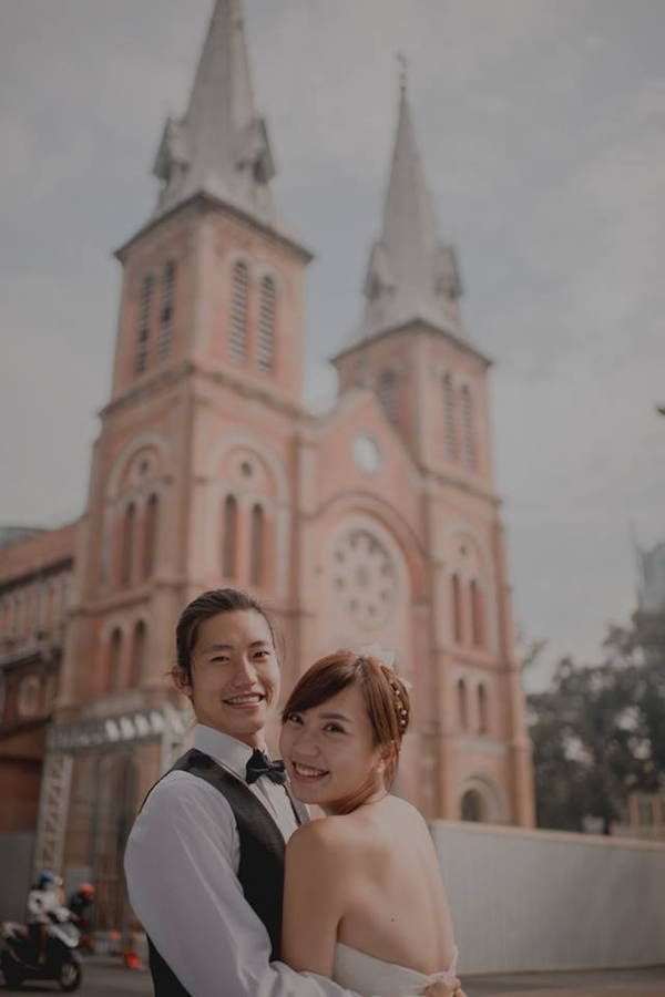 Cư d&acirc;n mạng 'đi&ecirc;n đảo' với bộ ảnh cưới chụp tại Việt Nam của cặp đ&ocirc;i Đ&agrave;i Loan