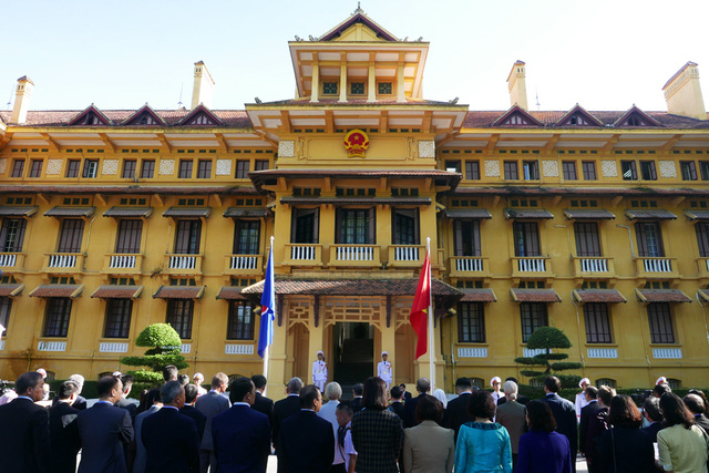 Lễ thượng cờ ASEAN kỷ niệm 50 năm ngày thành lập