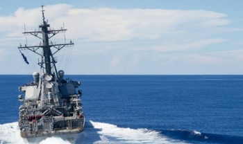Tàu Mỹ tiếp tục thách thức yêu sách chủ quyền của Trung Quốc ở Biển Đông