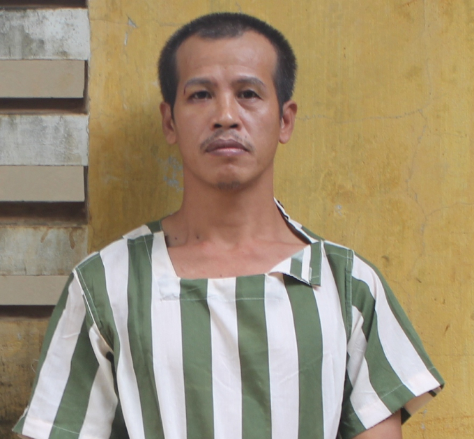 Ảnh đối tượng&nbsp;Nguyễn Thanh Tịnh tại cơ quan điều tra