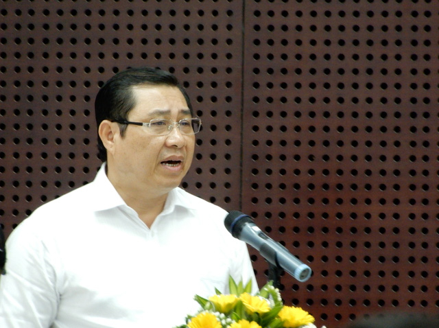 Chủ tịch UBND TP Đ&agrave; Nẵng Huỳnh Đức Thơ.