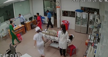 Nghệ An: Bác sĩ, điều dưỡng viên bị hành hung ngay tại phòng cấp cứu của bệnh viện