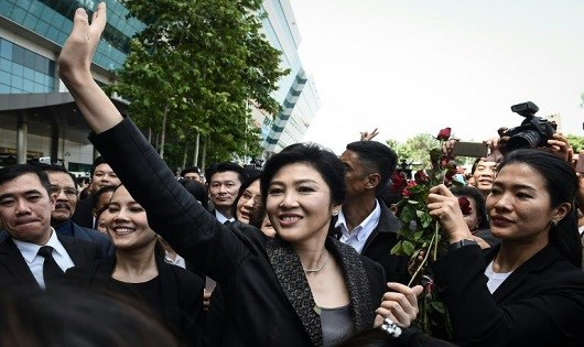 Cựu Thủ tướng Yingluck Shinawatra.