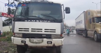 Đồng Nai: Va chạm với xe ben, 1 học sinh bị thương nặng