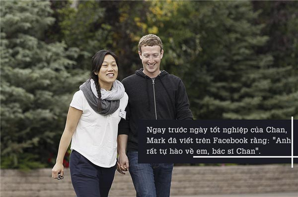 Mark Zuckerber lu&ocirc;n tự h&agrave;o về người vợ của m&igrave;nh.&nbsp;Ảnh: internet