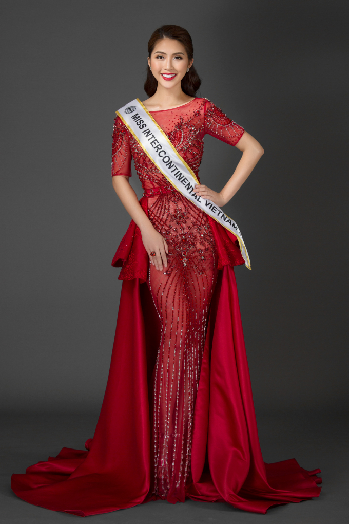 Tường Linh ch&iacute;nh thức đại diện Việt Nam thi Miss Intercontinental 2017