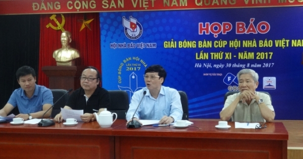 Sắp diễn ra Giải bóng bàn Cúp Hội Nhà báo Việt Nam lần thứ XI