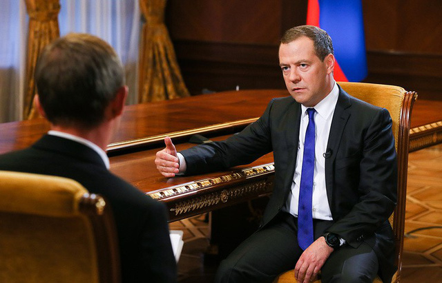 Thủ tướng Nga Dmitry Medvedev (Ảnh: TASS)
