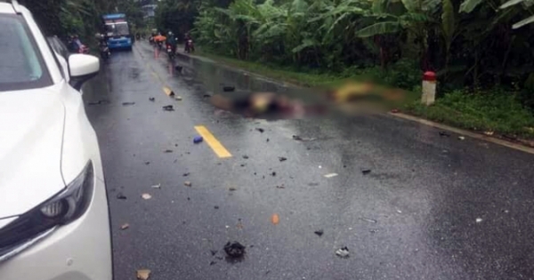 Hà Giang: Va chạm giao thông, 2 người tử vong tại chỗ