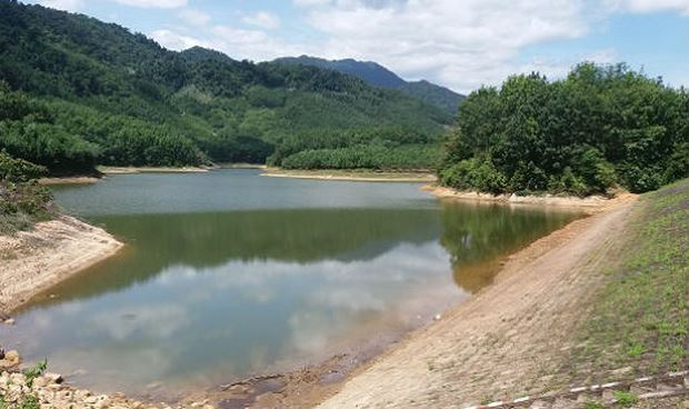 Hồ thủy lợi T&agrave; Rinh (huyện Nam Đ&ocirc;ng) sắp được n&acirc;ng cấp nhằm đảm bảo an to&agrave;n trong quy tr&igrave;nh vận h&agrave;nh.