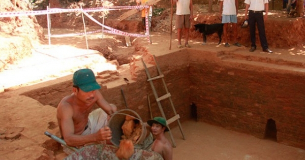 Đà Nẵng: Phát hiện nhiều cổ vật Chăm có niên đại trên 1.000 năm