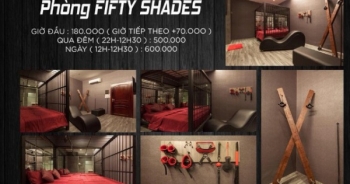 Trang trí phòng theo kiểu bạo dâm, "50 sắc thái", khách sạn ở Cần Thơ bị buộc tháo gỡ