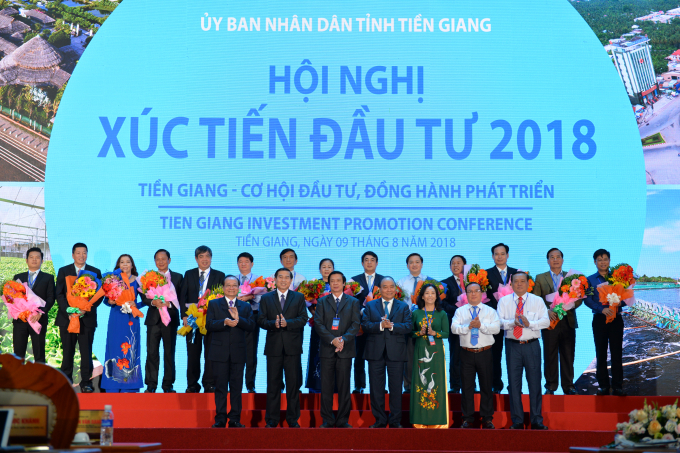 Hội nghị X&uacute;c tiến đầu tư tỉnh Tiền Giang năm 2018: