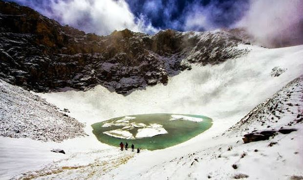 Hồ Xương Người tr&ecirc;n đỉnh Himalaya.