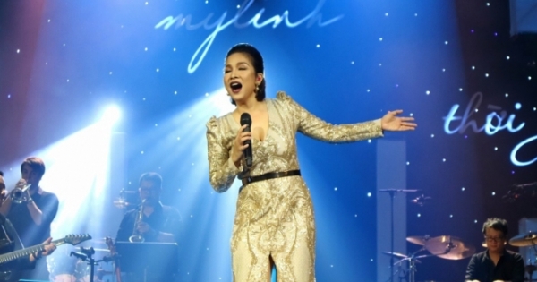 Nữ ca sĩ Mỹ Linh thực hiện tour lưu diễn đáng nhờ tại Đà Nẵng