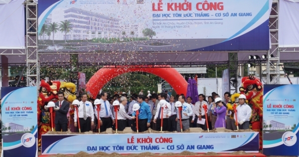 Trường Đại học Tôn Đức Thắng khởi công xây dựng cở sở An Giang