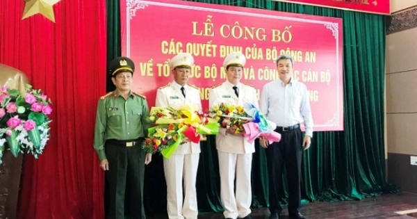 Đà Nẵng: Bổ nhiệm 2 tân Phó giám đốc Công an