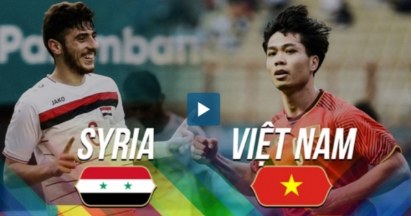 Lịch thi thi đấu ASIAD 2018 hôm nay 27/8: Trận "huyết chiến" giữa U23 Việt Nam - U23 Syria