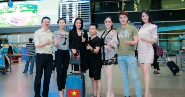 Hoa khôi Thời trang Dy Khả Hân lên đường chinh chiến tại Ms Vietnam New World 2018