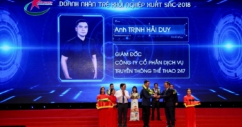 Vinh danh 68 doanh nhân trẻ Việt Nam khởi nghiệp xuất sắc năm 2018