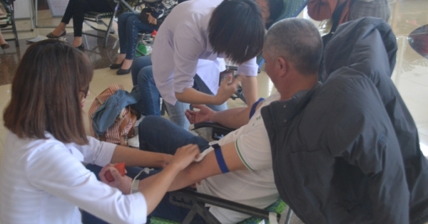 Lâm Đồng: Gần 500 đơn vị máu qua ngày hội hiến máu