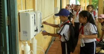 Novaland góp phần “giải bài toán” nước sạch học đường tại huyện Thạnh Phú, tỉnh Bến Tre