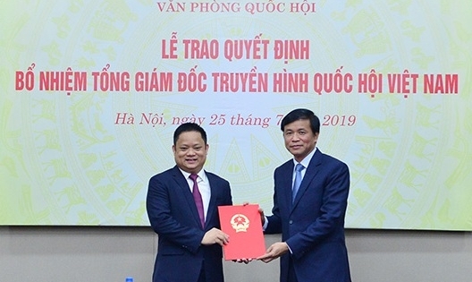 Bổ nhiệm ông Vũ Minh Tuấn làm Tổng giám đốc Truyền hình Quốc hội