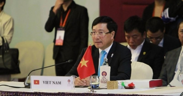 Phó Thủ tướng Phạm Bình Minh đề cập vụ việc tàu khảo sát HD-8 của Trung Quốc tại hội nghị ASEAN