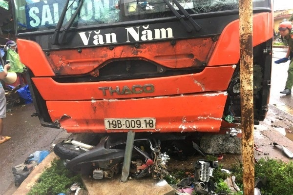 Thông tin mới vụ tai nạn xe khách, làm 4 người tử vong ở Gia Lai
