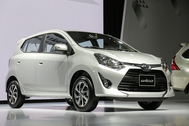 Toyota Wigo 1.2G 2019 có giá 405 triệu đồng. Ảnh: oto.com.vn.