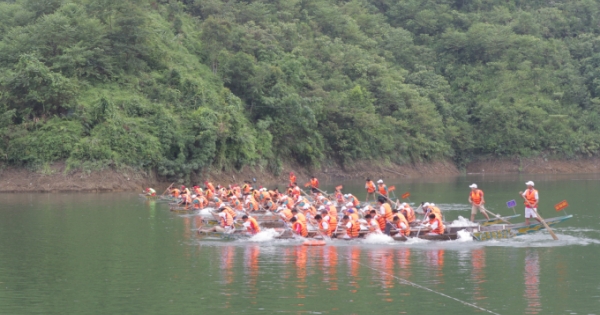 Hà Giang: Sắp diễn ra lễ hội đua thuyền trên lòng hồ thủy điện sông Chừng