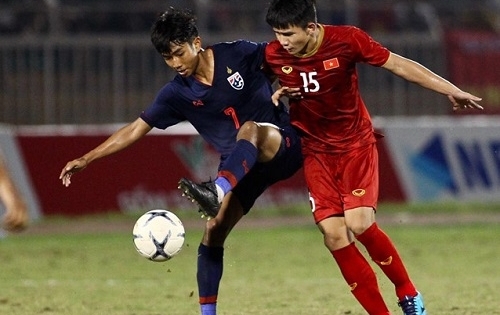 Chia điểm đáng tiếc trước U18 Thái Lan, U18 Việt Nam rơi vào thế khó
