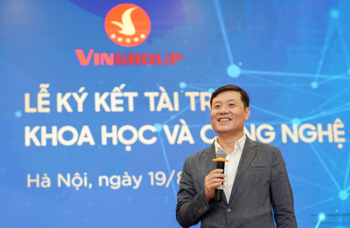 Giáo sư Vũ Hà Văn cho biết, Quỹ đổi mới Sáng tạo Vingroup mong muốn góp phần hỗ trợ các nhà khoa học Việt Nam thực hiện thành công những dự án xuất sắc, có tầm ảnh hưởng lớn.