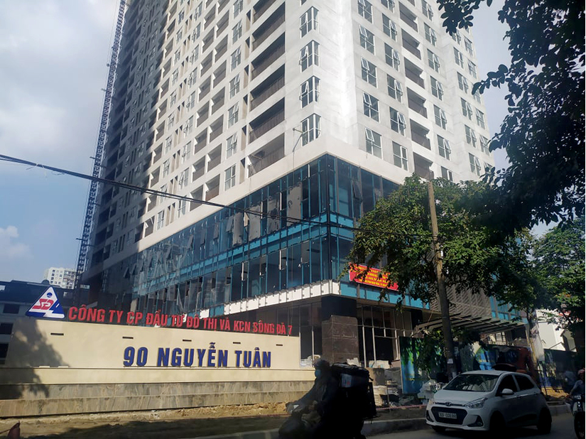 Chủ tịch Sông Đà 7 - Nguyễn Mạnh Thắng chi gần 60 tỷ đồng mua 5 căn nhà liền kề tại dự án 90 Nguyễn Tuân.