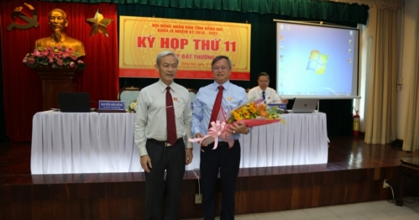 Ông Cao Tiến Dũng được bầu làm Chủ tịch UBND tỉnh Đồng Nai